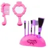 Beauty Set Dressing Table in a Suitcase 2 in 1 Accessories Unicorn Pink