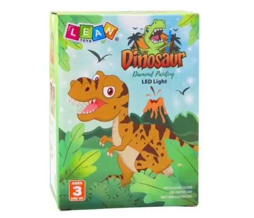 DIY Dinosaurs in a Jar Creative Kit Night Light Remote Control