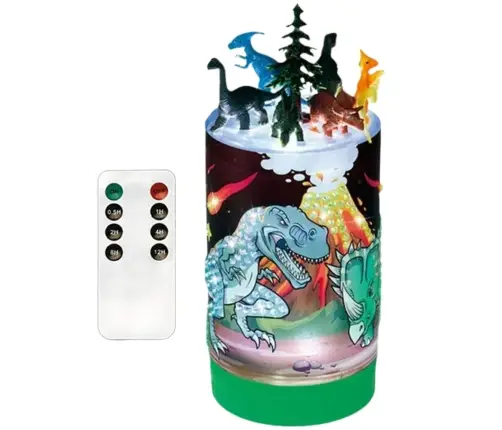 DIY Dinosaurs in a Jar Creative Kit Night Light Remote Control