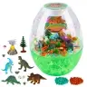 DIY Creative Dinosaur Terrarium Kit with Voice Control Night Light