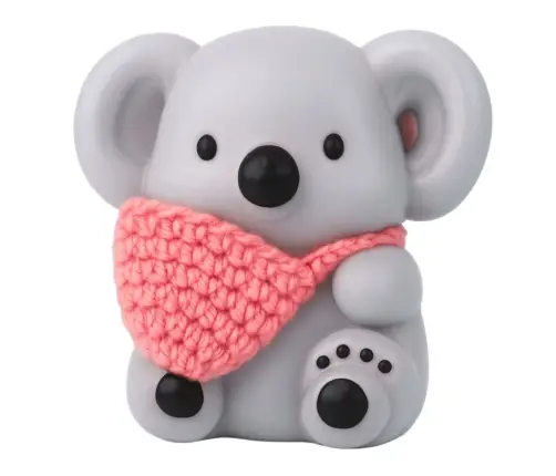 Soft Koala Anti-Stress Squishy with Woolen  Bag 8.5cm