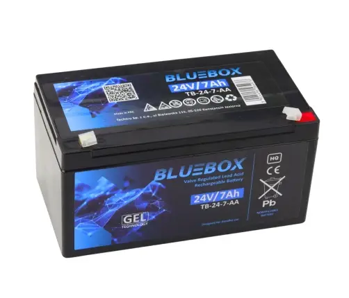 BLUEBOX Gel Battery VRLA AGM 24V7Ah For Car Battery