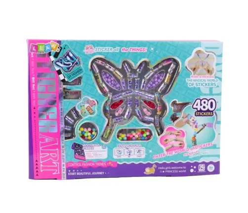 Creative Jewelry Making Kit Beads 480 Stickers Creative Jewelry Making Kit Beads 480 Stickers