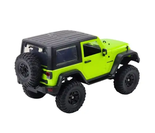 Remote Controlled Off-Road Vehicle RC Jeep Wrangler Rock Crawler Green 1:14