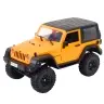 RC Jeep Wrangler Rock Crawler Orange 1:14 Remote Controlled Off-Road Vehicle