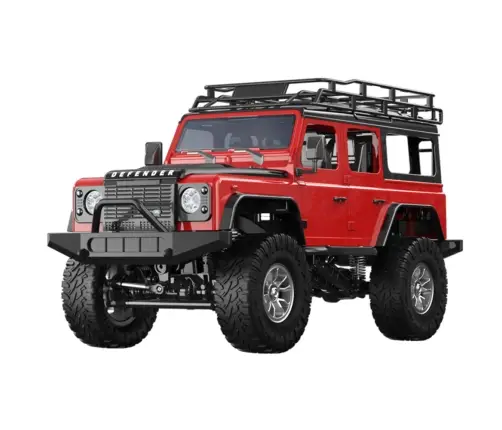 Remote Controlled Off-Road Vehicle RC Land Rover Defender 90 Red 1:14