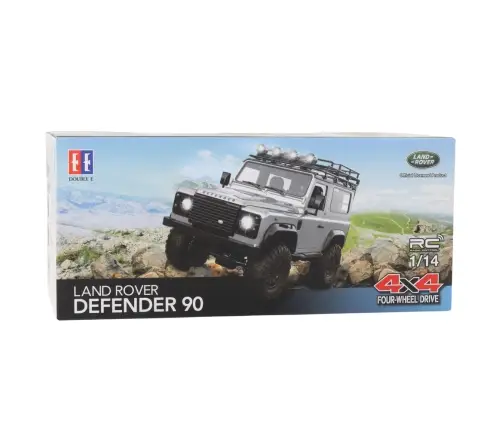 Remote Controlled Off-Road Vehicle RC Land Rover Defender 90 Gray 1:14