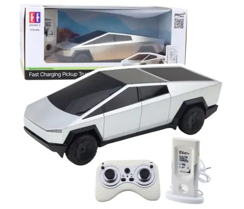 Remote Controlled Car RC Pickup Truck 4 Driving Modes Silver