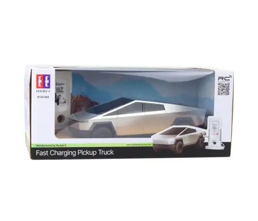 Remote Controlled Car RC Pickup Truck 4 Driving Modes Silver