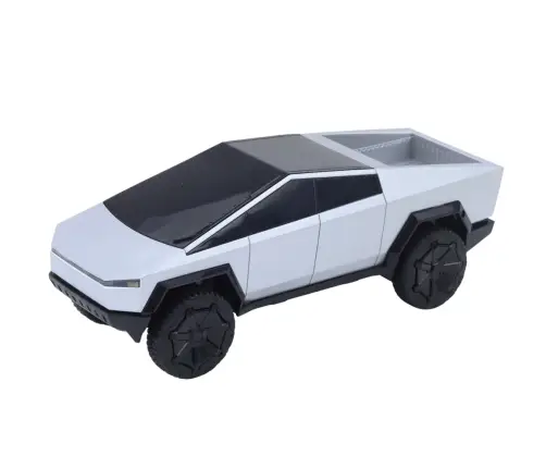 Remote Control Car RC Pickup Truck LED Lights Silver