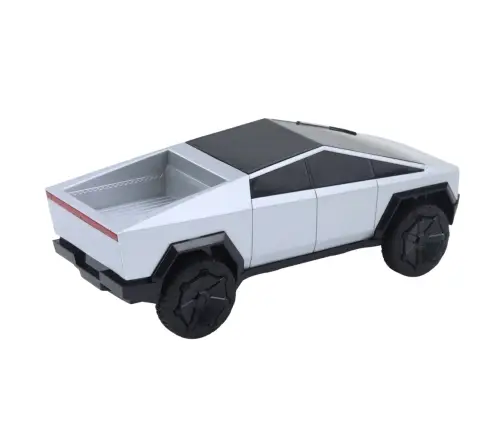 Remote Control Car RC Pickup Truck LED Lights Silver