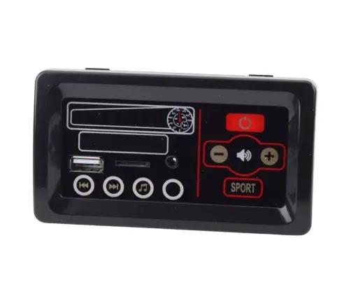 Music Panel for a Battery-Powered Vehicle - 12V