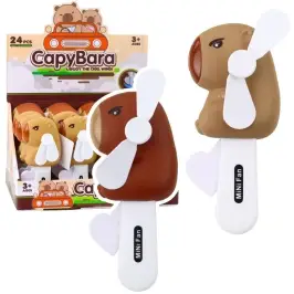 Capybara Hand Fan for Children 14.5cm Mix Capybara Hand Fan for Children 14.5cm Mix