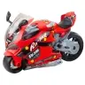 2-in-1 DIY Workshop Lights Sounds Smoke Motorcycle Red 43cm