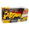 Car Tow Truck Roadside Assistance Hook Platform Lights Sounds 1:16