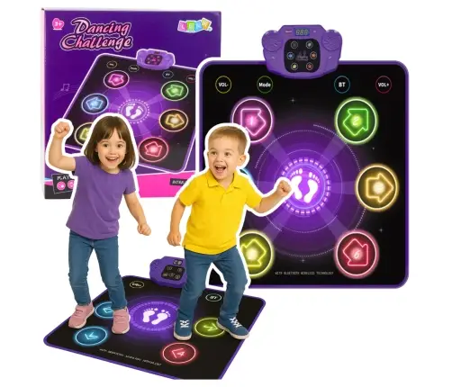 Interactive Dance Mat for Kids Bluetooth 5 Modes 3 Languages