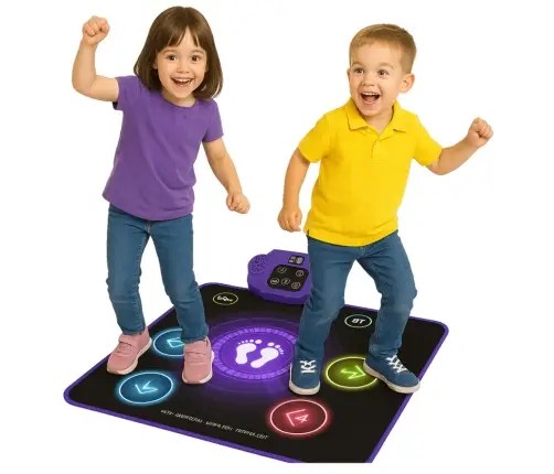 Interactive Dance Mat for Kids Bluetooth 5 Modes 3 Languages