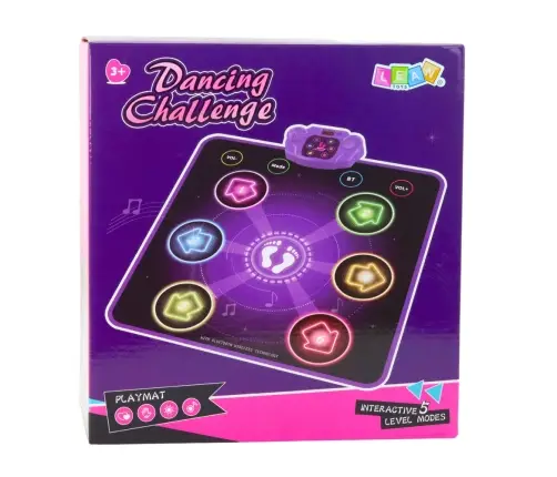 Interactive Dance Mat for Kids Bluetooth 5 Modes 3 Languages
