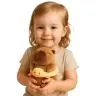 Plush Capybara Yellow Lifebuoy with Duck Brown 20cm