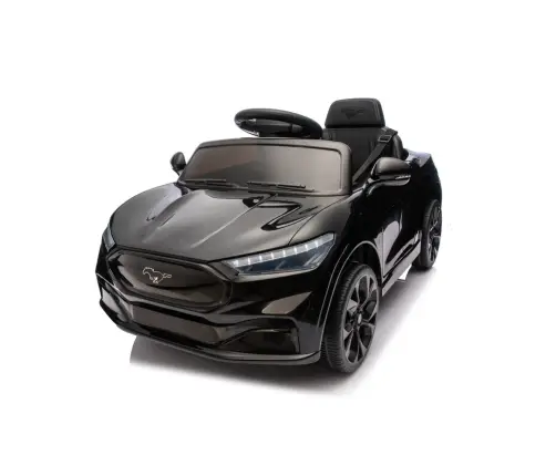 Ford Mustang Mach-E Black 24V Battery-Powered Car