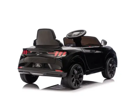 Ford Mustang Mach-E Black 24V Battery-Powered Car