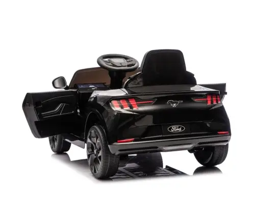 Ford Mustang Mach-E Black 24V Battery-Powered Car