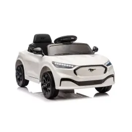 Ford Mustang Mach-E White 24V Battery-Powered Car
