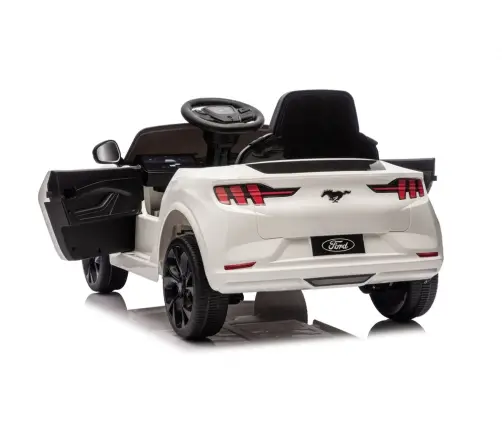 Ford Mustang Mach-E White 24V Battery-Powered Car