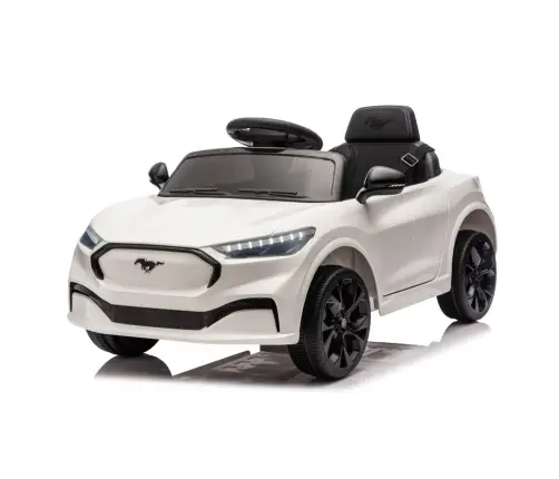 Ford Mustang Mach-E White 24V Battery-Powered Car