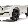 Ford Mustang Mach-E White 24V Battery-Powered Car