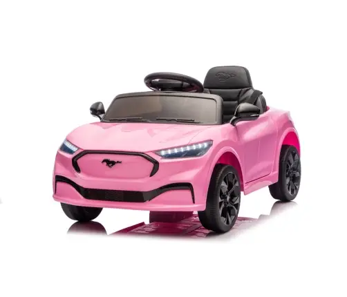 Battery-Powered Car Ford Mustang Mach-E Pink