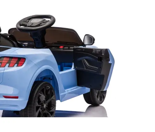 Ford Mustang Mach-E Blue 24V Battery-Powered Car