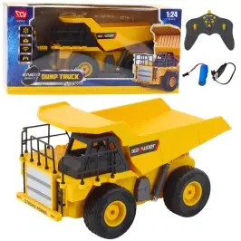 Remote Controlled Construction Dump Truck RC LED Lights 1:24