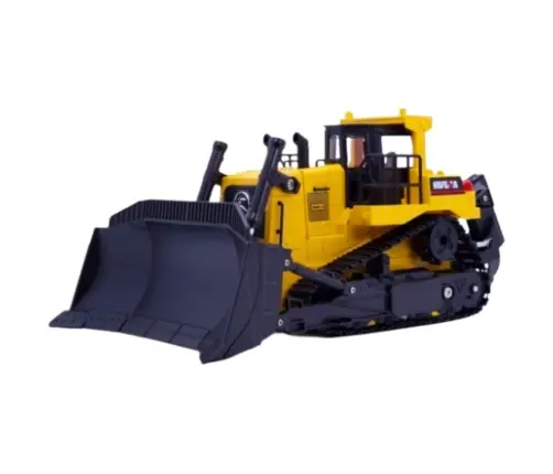 Bulldozer Bulldozer Excavator Huina Metal Construction Model 1:50