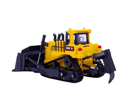 Bulldozer Bulldozer Excavator Huina Metal Construction Model 1:50