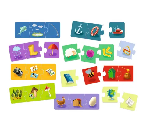 Educational Game Associations Little Explorer Trefl 02808