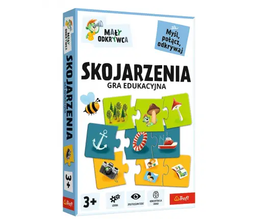 Educational Game Associations Little Explorer Trefl 02808