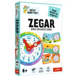 Game - Clock / Little Explorer Trefl 02809
