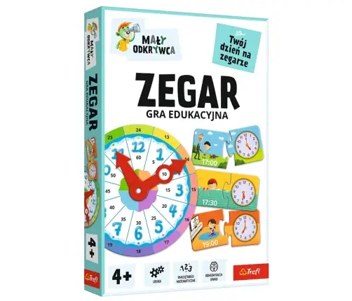 Game - Clock / Little Explorer Trefl 02809 Game - Clock / Little Explorer Trefl 02809