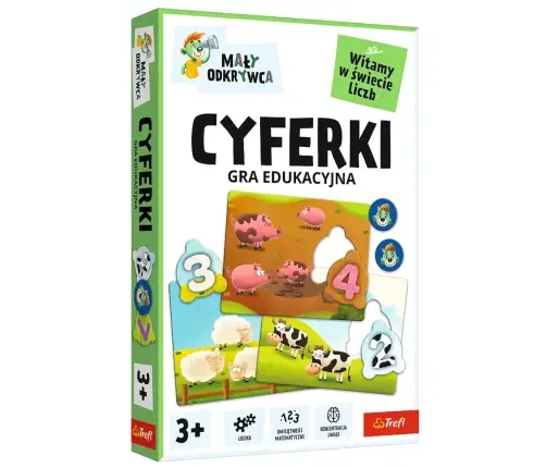 GAME - Little Explorer Numbers Trefl 02810 GAME - Little Explorer Numbers Trefl 02810