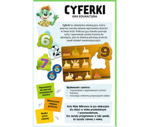 GAME - Little Explorer Numbers Trefl 02810