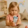 Children's Educational Phone Lights Sounds Melodies Blue