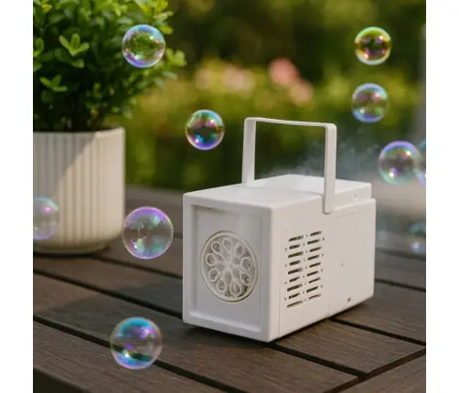 Portable White Bubble Maker Machine