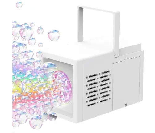 Portable White Bubble Maker Machine