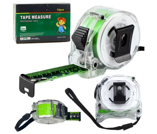 Fluorescent Measuring Tape Roll 5m 25mm