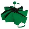 Folding Pocket Umbrella with UV Protection UPF 50+ Green Case 90 cm