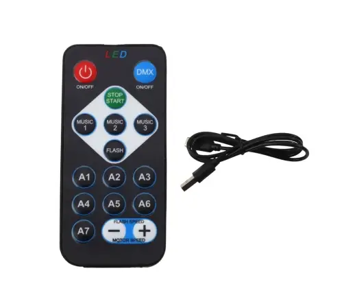 Projector Ball Night Lamp Colorful LED Lights 360° Remote Control