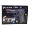 Mini Pistol Weapon for Bullets and Shells Black 13.5 cm