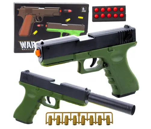 Toy Gun Foam Cartridges Ammunition Shells Green