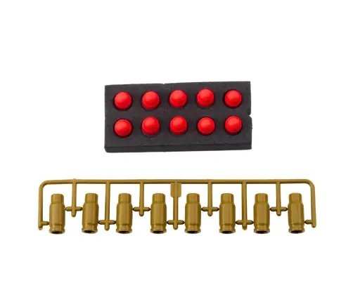 Toy Gun Foam Cartridges Ammunition Shells Green